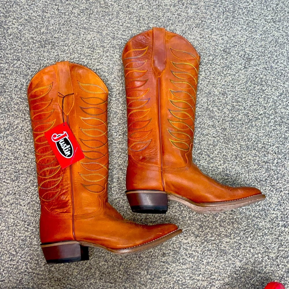 Justin Whitley Cowgirl Boots
